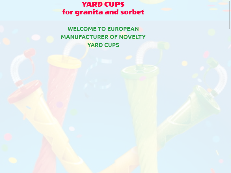 Yard Cups do granity